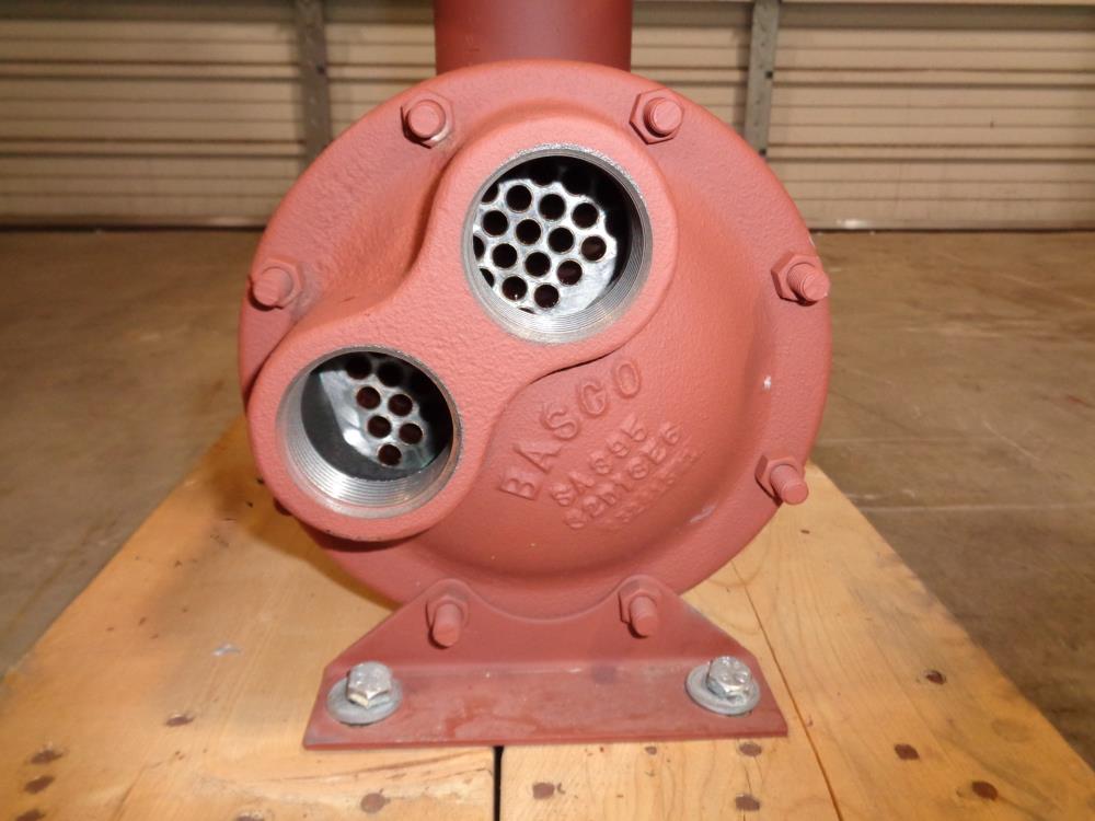 API Basco 500 Shell and Tube Heat Exchanger, Copper Tubes, 1526-06-054-000